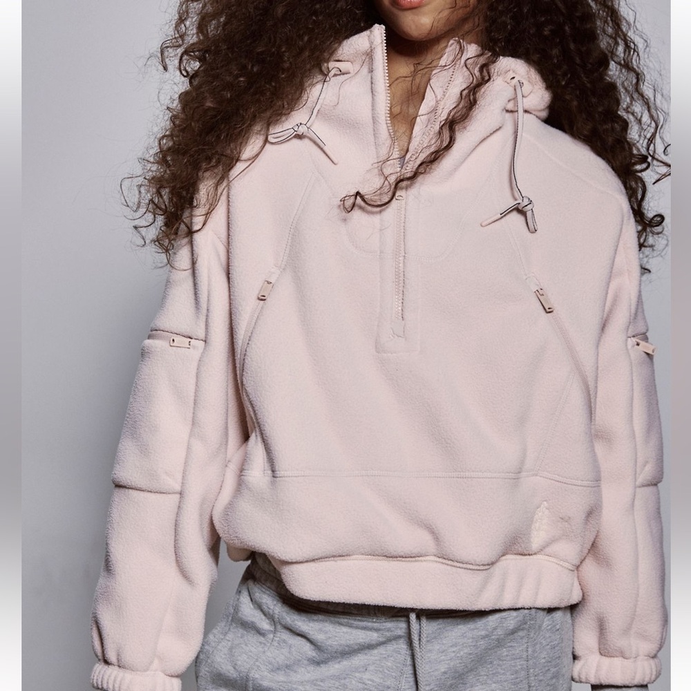 Free People Wild and Free Fleece Pullover - Picture 2 of 8